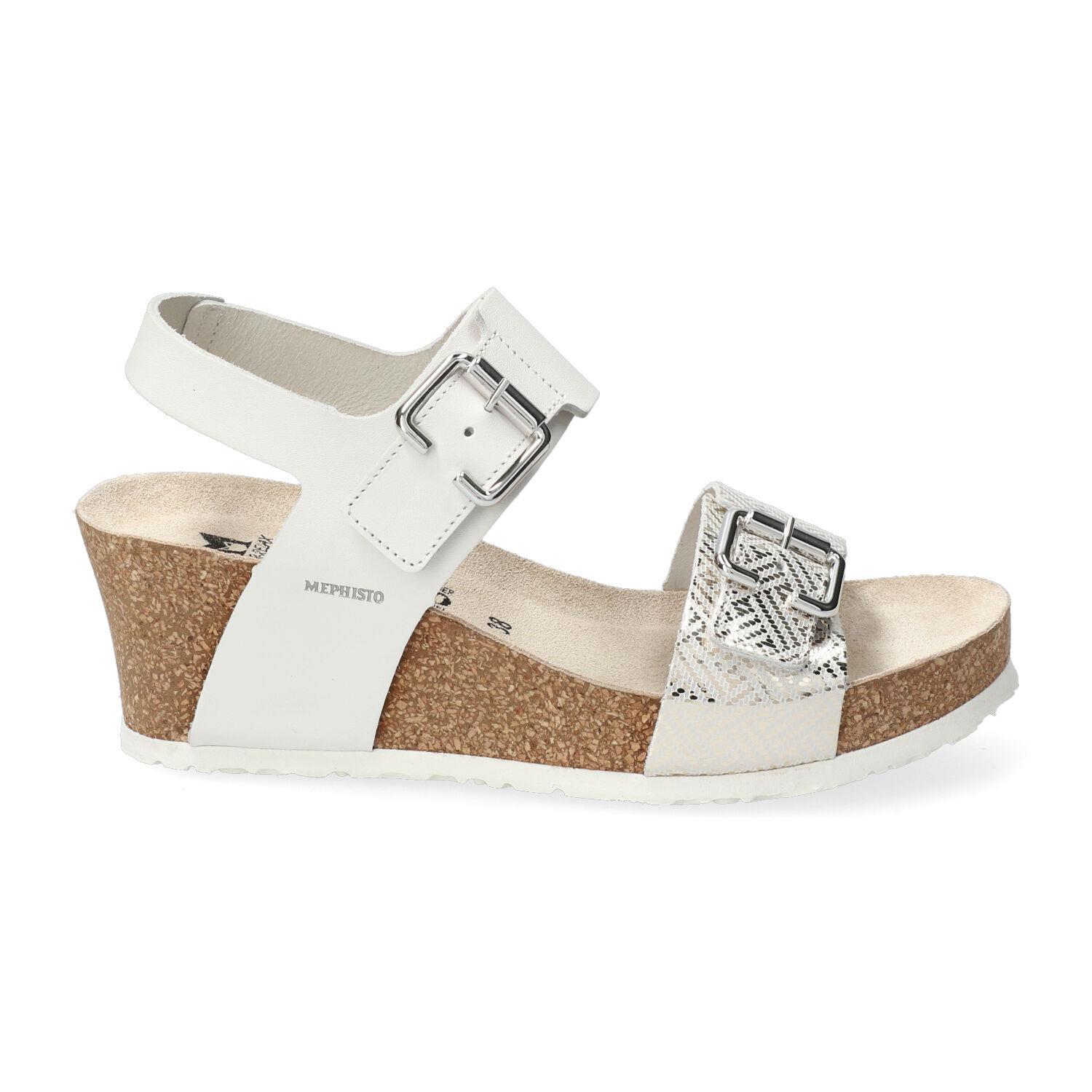 sandales femme modèle Lissandra blanc - Mephisto